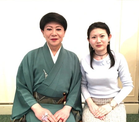美川憲一様と編集長